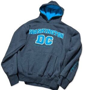 Y2K 2000s Vintage Washington DC USA Stitched Rare Hoodie